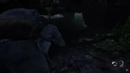 Ellie can go prone to hide under vehicles